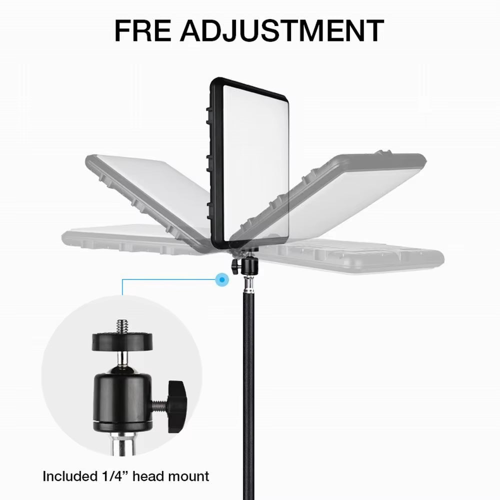 High Power 352 Led Video Light 2800K-7000K Panel Light Studio Fill Lamp Photography Lighting Photo W Light Stand for Live Stream