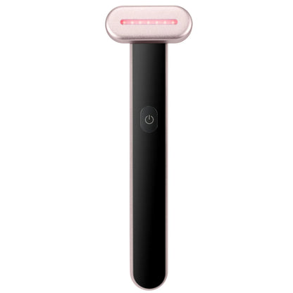 VEVOR Red Light Therapy Wand for Face and Neck, 3-In-1 LED Facial Wand Red Light Therapy Device with Heating Therapy| Vibrating Facial Massage, Portable LED Beauty Wand